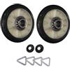 Dryer Drum Roller Wheels that work with Kenmore/Sears 11076423620 (DVD)