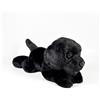 DQB DeQUBE Fondazione BOCALAN - Peluche Labrador nero sdraiato 25 cm - + 0 mesi (DeQube 939D00286)