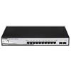 D-LINK SWITCH 8 PORTE GIGABIT + 2 PORTE SFP SMART+