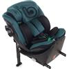 Be Cool Wagon i-Size - Seggiolino Auto Isofix 0-12 Anni i-Size con Base Girevole e Piede di Supporto - Be Petrol