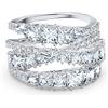 SWAROVSKI ANELLO TWIST WRAP FULL PAVE' CZWH/RHS 55
