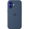 Apple Custodia MagSafe cover in silicone per iPhone 16 - Denim