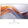 HP 527sa Monitor con Casse, Schermo da 27 FHD IPS Antiriflesso, Tecnologia Eye Ease, Tempo Risposta 5 ms GtG Overdrive, Risoluzione 1920 x 1080, Software Display Center, HDMI, Bianco