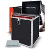 Non applicabile Vinile - Vinyl Tonic: 12" Black Lp Storage Case With Microfibre Cloth (custod...