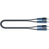 Non applicabile Cavo - Audio - Quiklok Rksa/110-3 Cavo 2 Rca Maschio 2 Rca Maschio - 3 Mt