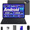 SKYEGG 10 Inch Android 15 Tablet, 22GB RAM 128GB ROM with Gemini AI