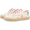 GIOSEPPO Scarpe Tipo Espadrillas Color Bianco a Fantasia Multicolore a Fiori da Bambina Verlin