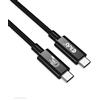 Club 3D CLUB3D CAC-1575 cavo USB USB4 Gen 2x2 2 m USB C Nero