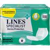 FATER SpA PANNOLONE PER INCONTINENZA LINES SPECIALIST DERMA SAGOMATO SUPER+ 30 PEZZI