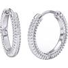 SANICO Srl BJT388 ORECCHINO QUEEN ANNE 22MM STAINLESS STEEL