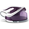 Philips PerfectCare Compact Plus Ferro da Stiro con Caldaia - 2400W, Colpo di Vapore 450g, Pressione 6,5 Bar, Tecnologia OptimalTEMP, Serbatoio 1,5 l, Viola/Bianco (GC7933/30)