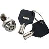 HOMEDEK Cam-Lock a quarto di rotazione con filettatura da 12 mm e serratura per cassetti