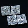 Certificato Loose Cvd Diamante Quadrato Laboratrio Cresciuta 2 X 2 MM If Purezza