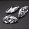3 Pezzi Lotto Cvd Diamante 0.60 KT Lab-Grown Taglio Marquise If Purezza 3 X 6 MM