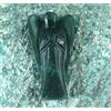 Statua Angelica In Avventurina Verde Naturale 52 X 28 Mm Regalo Di Fidanzamento