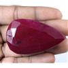 221.65 CT Naturale Grande Rosso Rubino 50 X 30 MM Pera Taglio Gemma Giorno Offre