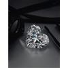 Cvd Diamante Lab-Grown 1 PC Forma Cuore If Trasparenza 7 X 7 MM D Colore
