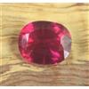Naturale Lampone Rosa Rodolite Granato 8.20 Carato Ovale Gemma Certificato C430