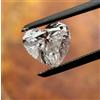 Loose Cvd Diamante Bianco 1 PC Forma Cuore D Colore If Trasparenza 6 X 6 MM
