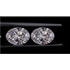 Lab-Grown Loose Cvd Diamante Paio 5 X 3 MM Ovale D Colore If Purezza Certificato