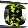 Mozambico 5.30 KT Verde Tormalina Cuscino Gemma Naturale Certificato CE55