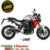 Mivv Bmw F 900 R 2020 Terminale Di Scarico Moto Marmitta X-M1 Inox Nero Euro 5