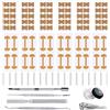 WEFINEST 139 Pz Kit Trattamento Per Unghie Incarnite, Traspiranti Cerotti Per Unghie, Cuscinetti Di C Per Unghie Incarnite Piedi, Correzione Dell'Unghia Del Piede Incarnite Strumenti Professionali