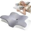 XEUXKER Cuscino Cervicale Per Dormire, Cuscino Ergonomico In Memory Foam, Adatto Per Chi Dorme Su Lati, Supini o Prono, Copriletto Rimovibile e Lavabile（62 * 41 * 12.2cm）