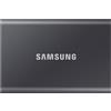 Samsung T7 Portable SSD - 2 TB - USB 3.2 Gen.2 External SSD Titanium Grey (MU-PC