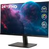 Konix Monitor gaming Nebula 24" PC, PS5, Switch 2, Xbox - Full HD 1 080 px - 120