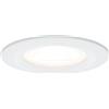 Paulmann 93631 Nova Faretto da Incasso Rotondo, Bianco Senza Lampadina Spot Max. Faretto da Incasso da Soffitto, 35 W, Gu10, In Alluminio Opaco