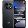 XIAOMI Smartphone REDMI Note 15 5G, 8 + 256 GB, Nero, 6,77, 1080 × 2392 Pixel, Fotocamera 108 MP, Ricarica Rapida 45 W, IP66, Snapdragon 6 Gen 3, con Caricatore