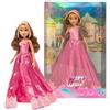Winx Club Winx - Flora Grand Ball, Bambola 27 cm Snodata con Abito da Ballo Rosa e Diadema, Giocattolo per Bambina e Bambini dai 4 Anni in su