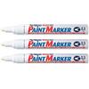 Artline Ek 400Xf - Pennarello a vernice fine, confezione da 2, colore: Bianco