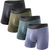 Bamboo Cool Underwear121 Classico Uomo | Viscosa di bambù morbida e traspirante con elastico che assorbe l'umidità, tasca di supporto, comfort senza etichette per il