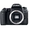 Canon EOS 77D, 24,2 megapixel, 6000 x 4000 pixel, sensore CMOS, Full HD, schermo touch, colore nero