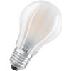 OSRAM Lampada LED "BASE CLASSIC A", lampadina, 4W, E27, bianco caldo, opaco, 2 unità (00215133)