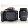 Canon Kit fotocamera reflex digitale Canon EOS 4000D da 18 megapixel con obiettivo 18-55 / 3.5-5.6 EF-S III, registrazione video Full HD, stabilizzazione d'immagine ottica, sensore CMOS da 22,3 x 14,9 mm, display da 6,86 cm (2,7 pollici), Wi-Fi, sì