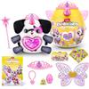 Rainbocorns Fairycorn Princess, Serie 6: Cucciolo - Peluche da collezione - Magiche sorprese da principessa, peluche morbido, adesivi, (cucciolo)