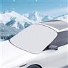 Alaoo Copri Parabrezza per Auto, Protezione da Neve e grandine,A | Telo Parabrezza Auto Antigelo Copertura Parabrezza Inverno, Protezione da neve e grandine,Adatto La Maggior Parte Dei Veicoli