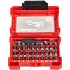 Milwaukee KIT 32 PEZZI INSERTI ASSORTITI SHOCKWAVE PER AVVITATORE DA LAVORO IN VALIGETTA MARCA MILWAUKEE