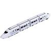 MotiveTech Set Ferroviario per Bambini, Set di Trenino Elettronico, Binari della Metropolitana Ad Alta velocità Interconnessi, Trenino Elettrico Giocattolo, 4 Carrozza