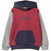 United Colors of Benetton Maglia C/CAPP. M/L 3EB5C205B Felpa con Cappuccio, Multicolor, 130 cm Bambino