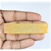 166.05 KT Giallo Zaffiro Naturale Gemme Certificato Scaglia Grezzo T36519 - Free