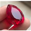 Gemma Sciolta Rubino Naturale Rosso a Goccia Certificata 80,00 Cts
