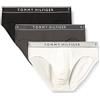 Tommy Hilfiger Uomo Slip Hipster Confezione da 3 con Fascia con Logo