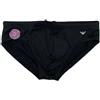 Emporio Armani Slip da Bagno Slip da Uomo, Nero, XXL