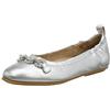 Fitflop Ck1-090, Ballerine Donna, Argento, 42 EU