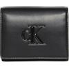 Calvin Klein Portafogli da donna rialzati CK Medium Bifold LV04F1047G, nero (nero), taglia unica, Nero (Nero), Taglia unica
