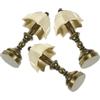 Alasum 3 Pezzi Lampada da Comodino in Miniatura in Stile Vintage Bronzo, Mini Lampada da Scrivania per Casa delle Bambole, Accessori Decorativi per Micro Scene e Arredamento Giocattoli